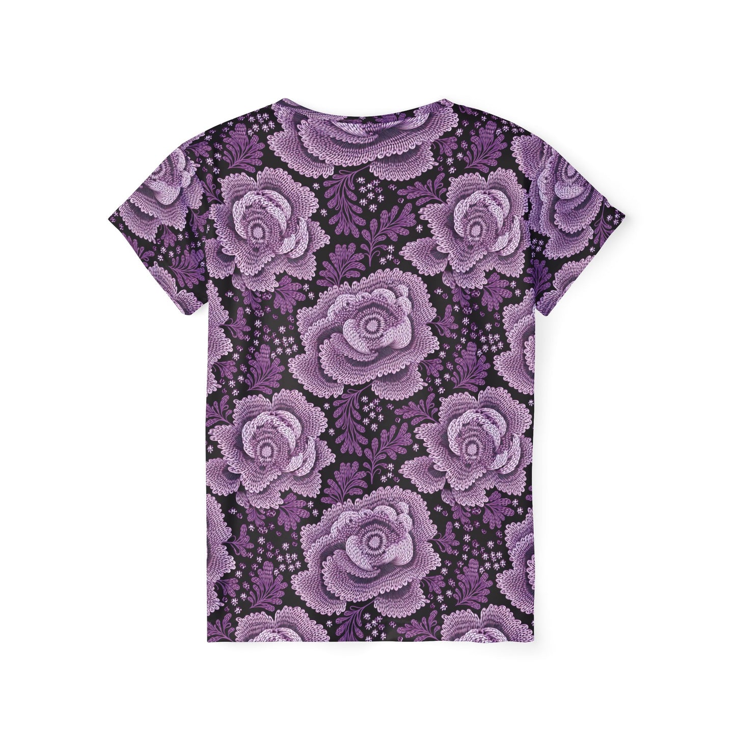 Lace Print Poly Shirt, Poly Shirt with Lace Print, Lace Shirt 65