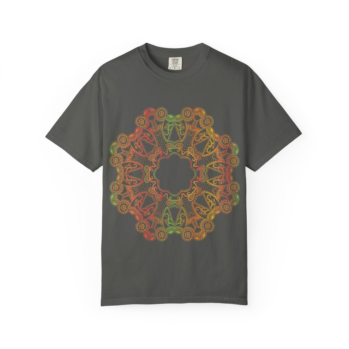 Mandala Graphic Tee Unisex 100 Cotton Comfort Colors T-Shirt 190