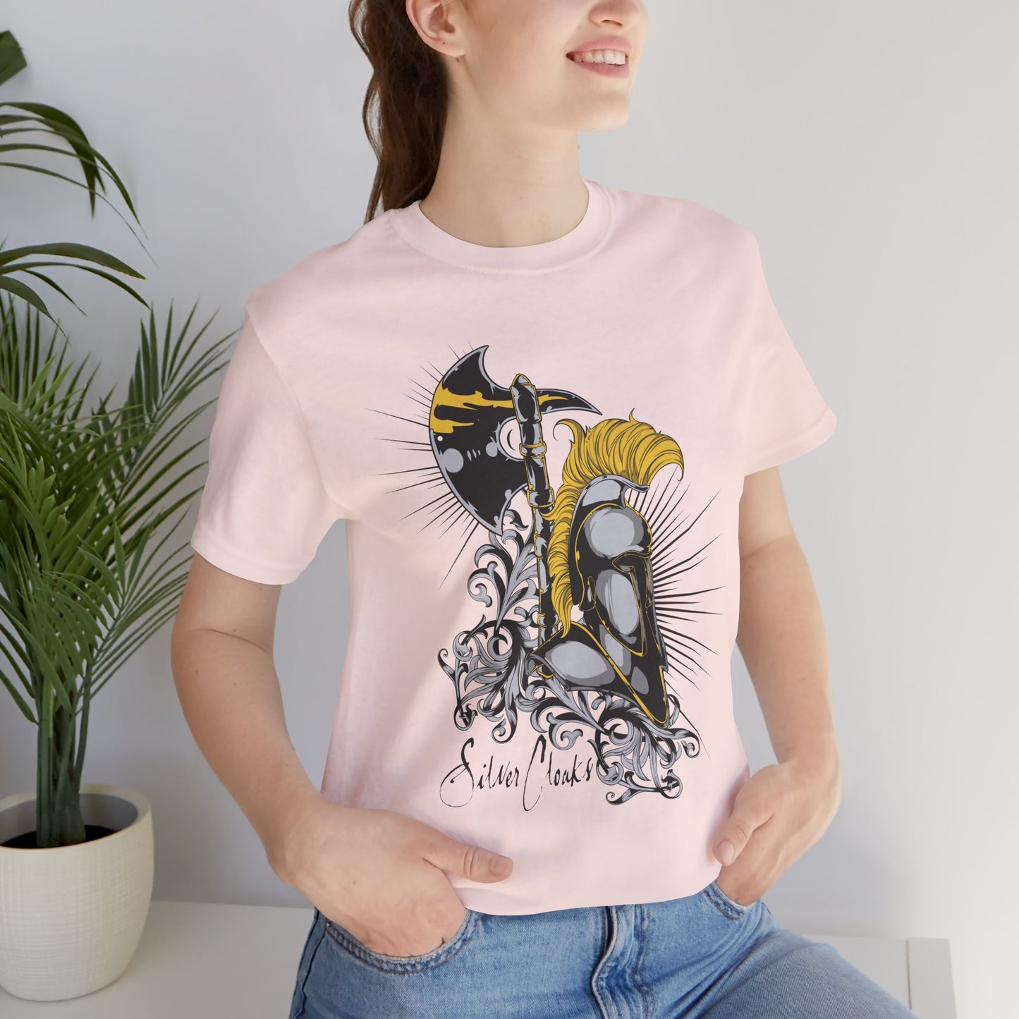 Stylish Armor Graphic Tee, Artistic Tee, Graphic T-Shirt, Artistic Vintage T-Shirt, Vintage Shirt