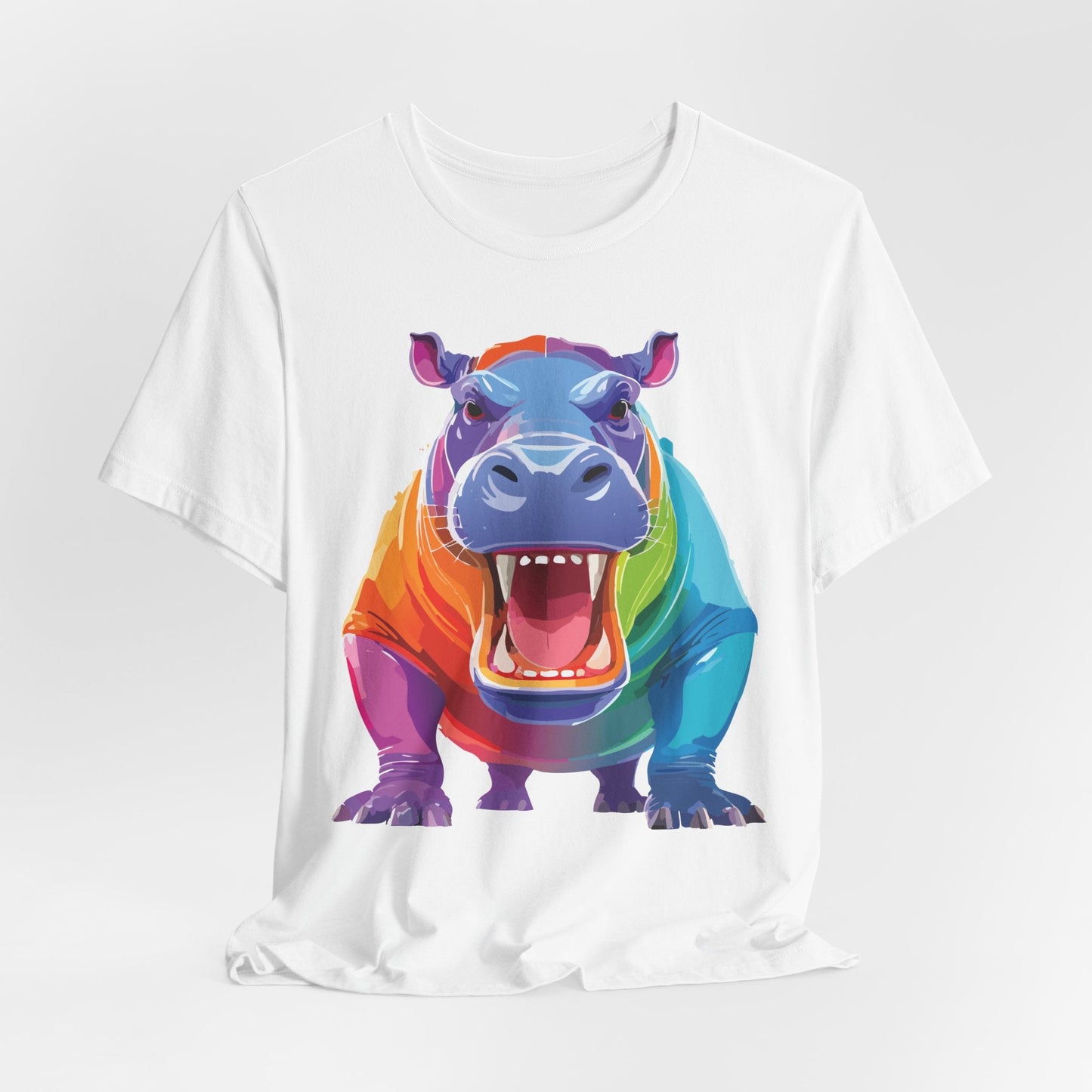 Unisex Animal Tee Shirt With Art Design Wild Animals Graphic Tee For Men Women All Sizes