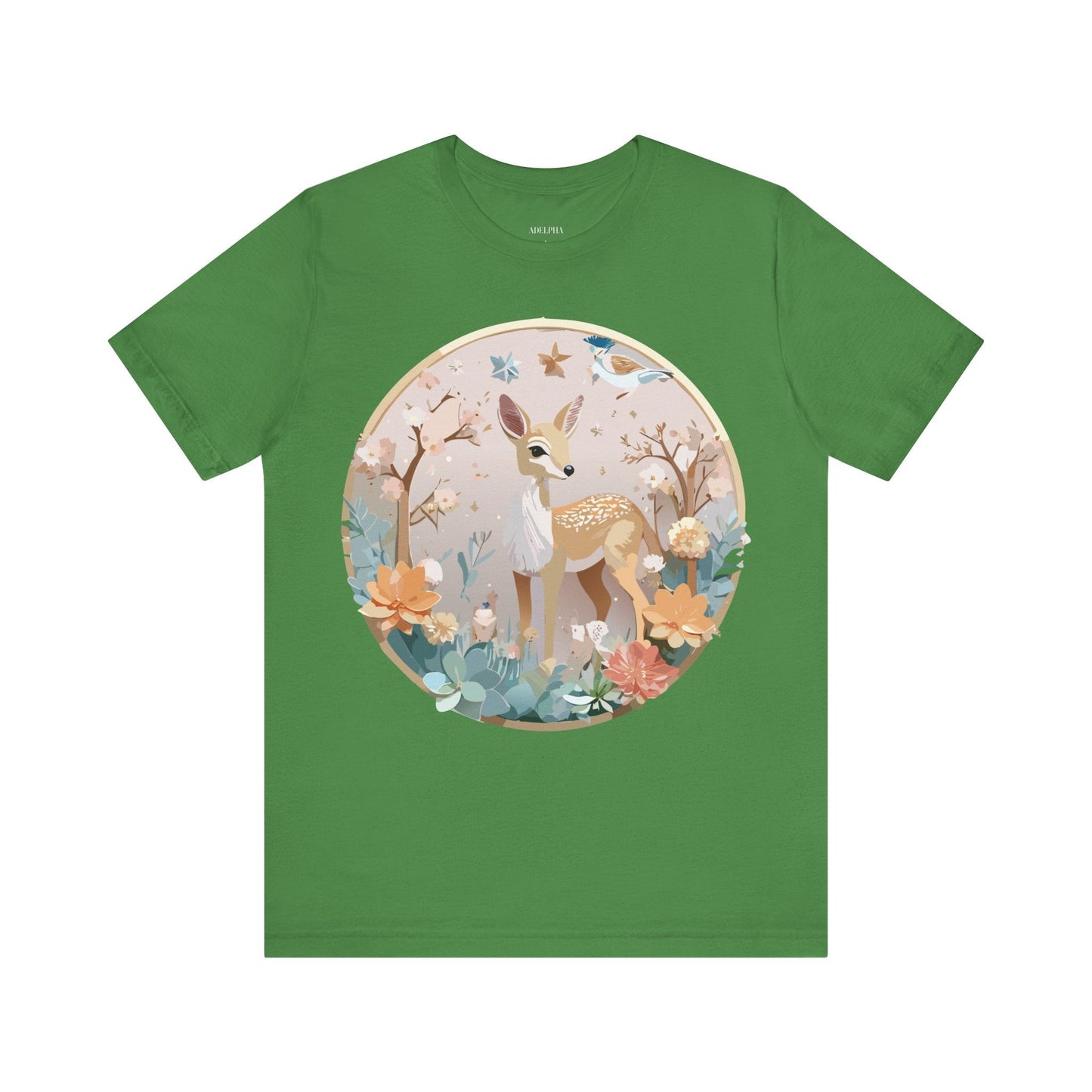 Adelpha Medallion Shirt Unisex Graphic Tee Vintage Inspired Art Design Short Sleeve T Shirt