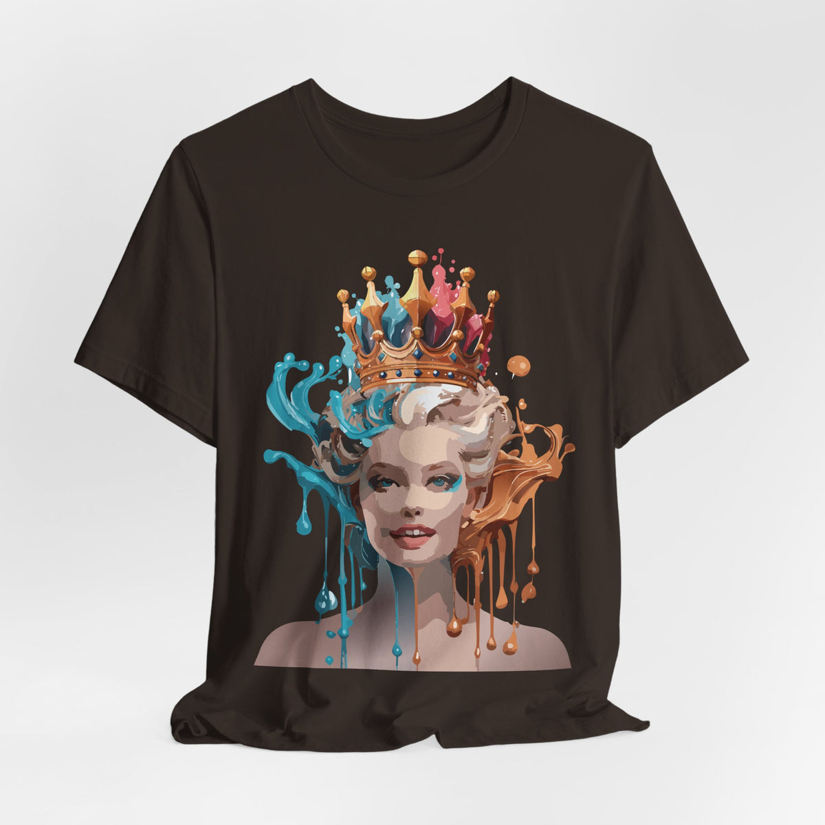 Queen Graphic Unisex Cotton Bella+Canvas Tee with Art Design m177