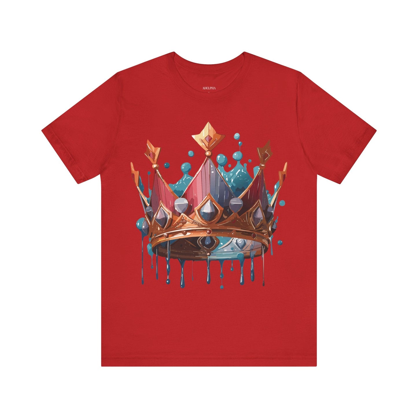 Crown Graphic Unisex 100 Cotton Vintage Artwork Tee 7