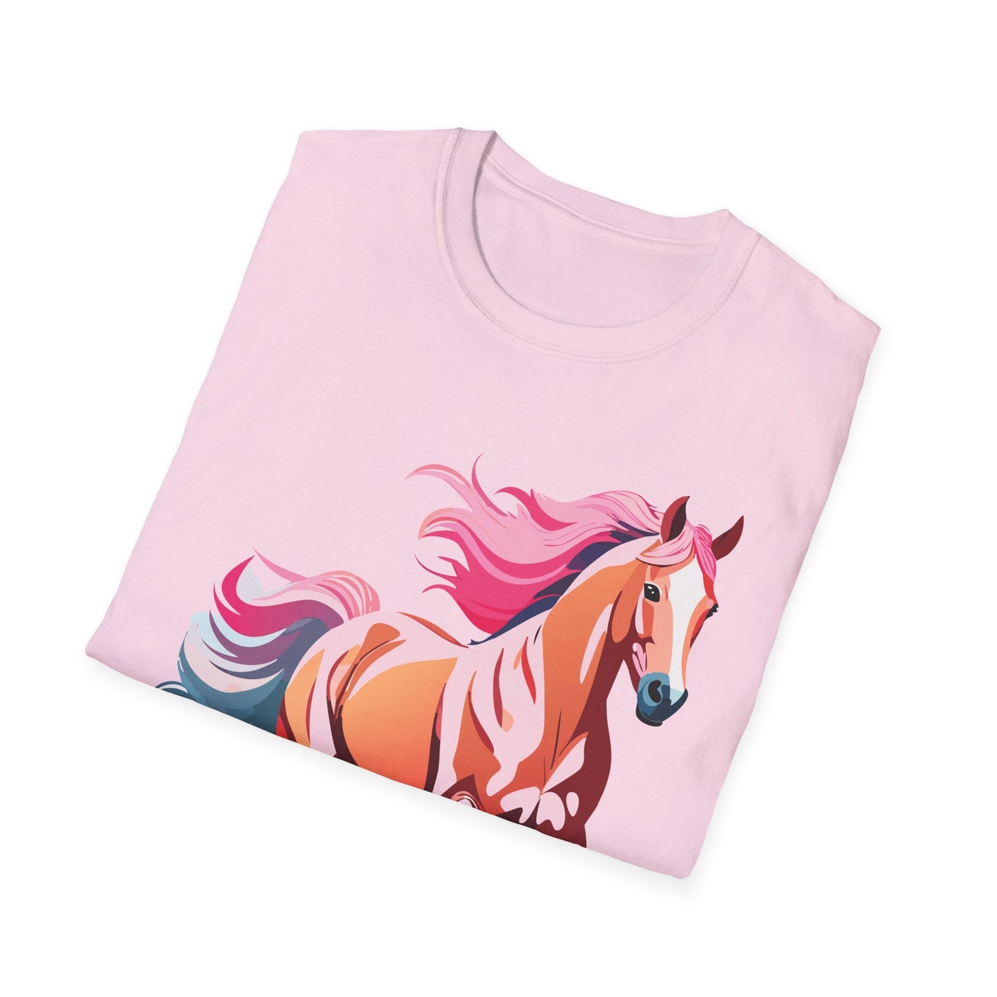 Horse Shirt Gildan Softstyle Tee Unisex 100 Percent Ring Spun Cotton