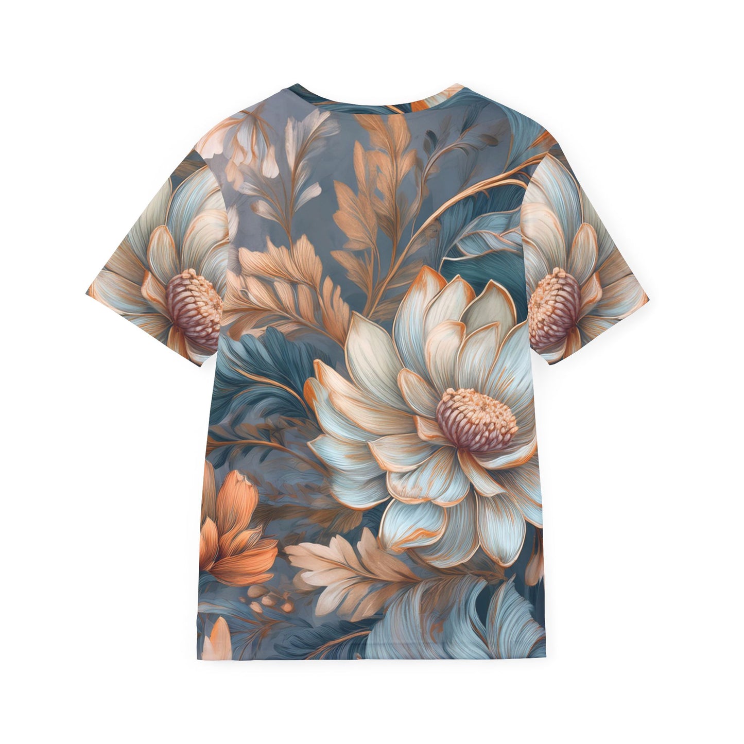 Unisex Floral Shirt, Floral Tee Shirt