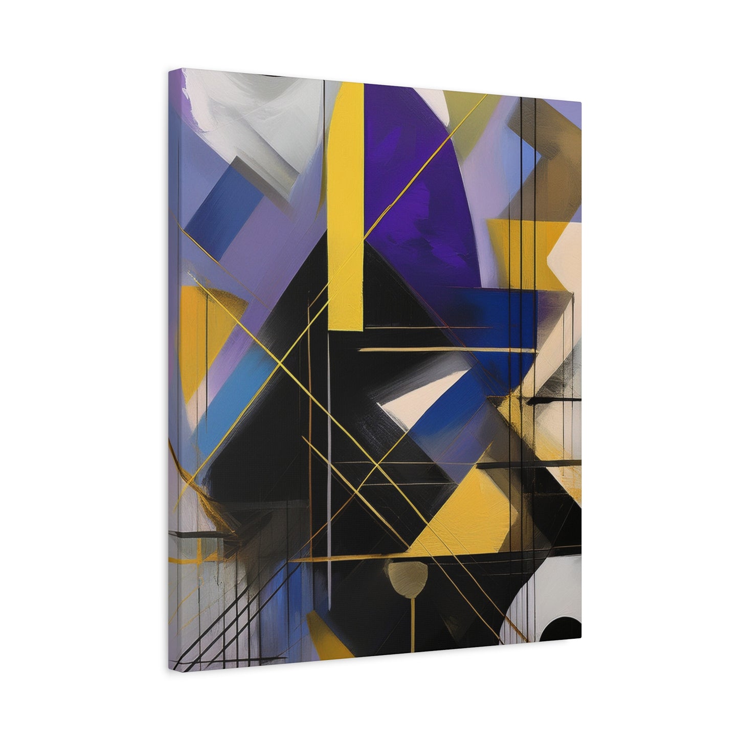 Purple Abstract Painting Print Canvas 20x24,20x30,24x30, 24x32,24x36,30x40, 32x48,36x48,40x60 Pine-Wood Inner Frame ABS-33