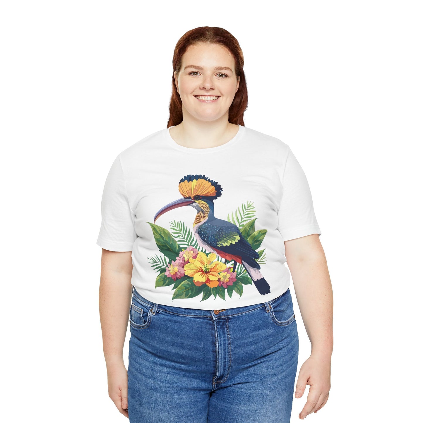 Unisex Animal Tee Shirt With Art Design Wild Animals Short Sleeve Jersey Tee For Everyday