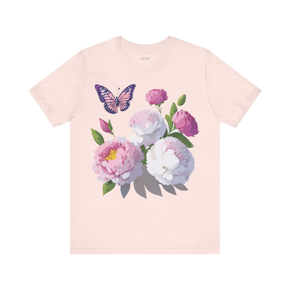 Floral Graphic Tee Shirt - Bella+Canvas Unisex 100 Cotton 39