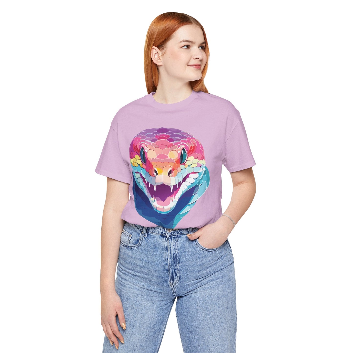 Unisex Animal Shirt With Animals Art Design Tee Short Sleeve Comfortable Tee Everyday Wear
