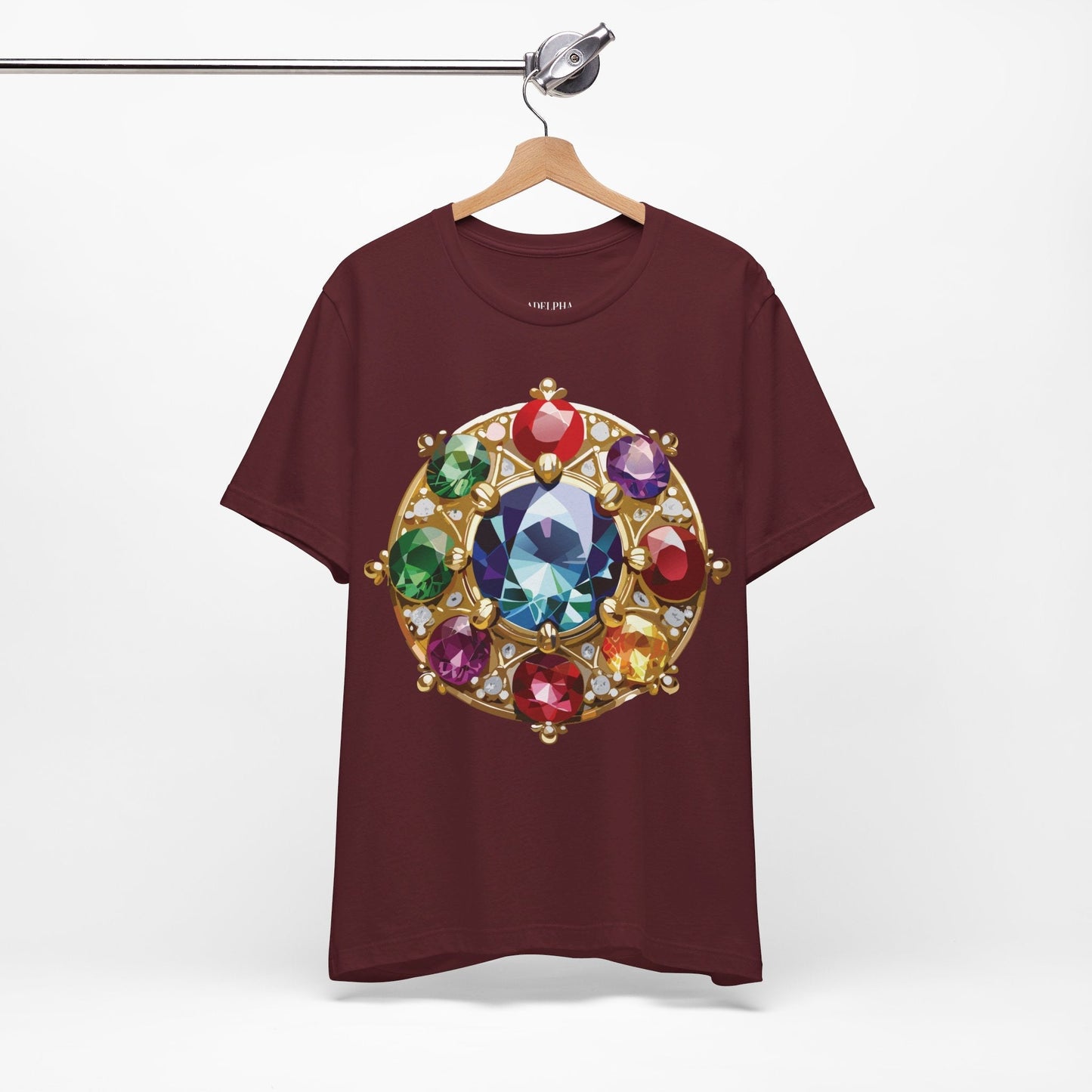 Adelpha Vintage Inspired Graphic Tee Unisex Jersey Short Sleeve Shirt Art Design Quality
