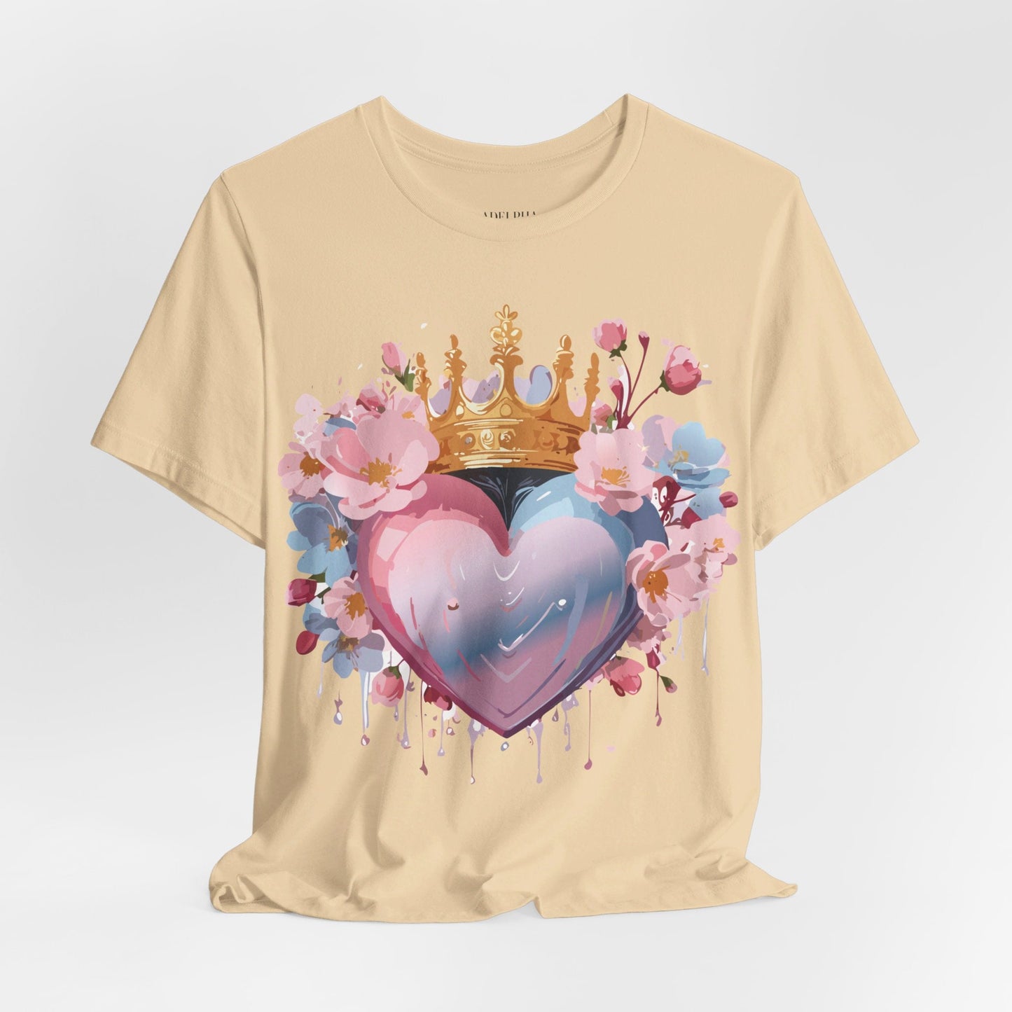 Valentine Graphic Tee Unisex Jersey Short Sleeve Adelpha Vintage Inspired Artwork