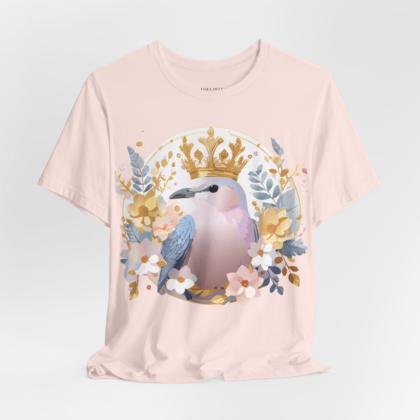 Adelpha Medallion Graphic Tee Unisex Short Sleeve Vintage Inspired Artwork Shirt