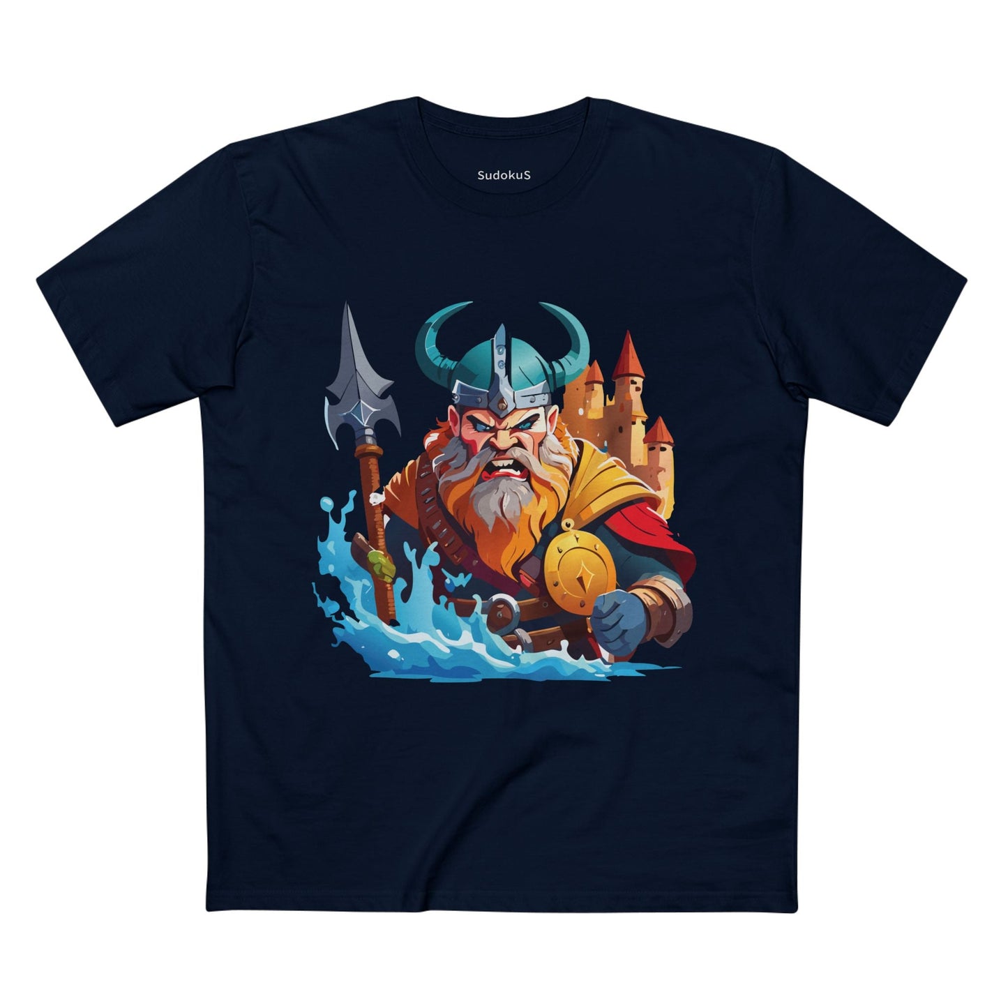 Viking Graphic Unisex 100 Cotton Staple Tee 14