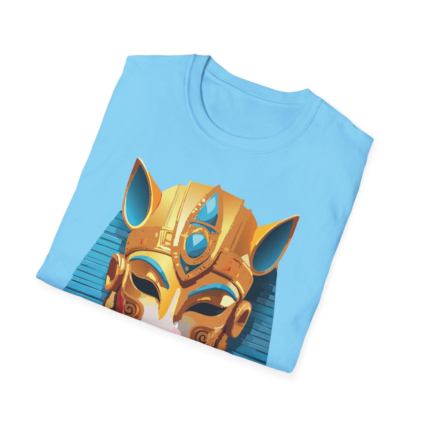 Mask Tee Shirt Unisex Gildan SoftStyle 64000 Cotton T Shirt Masquerade Design Art Graphic