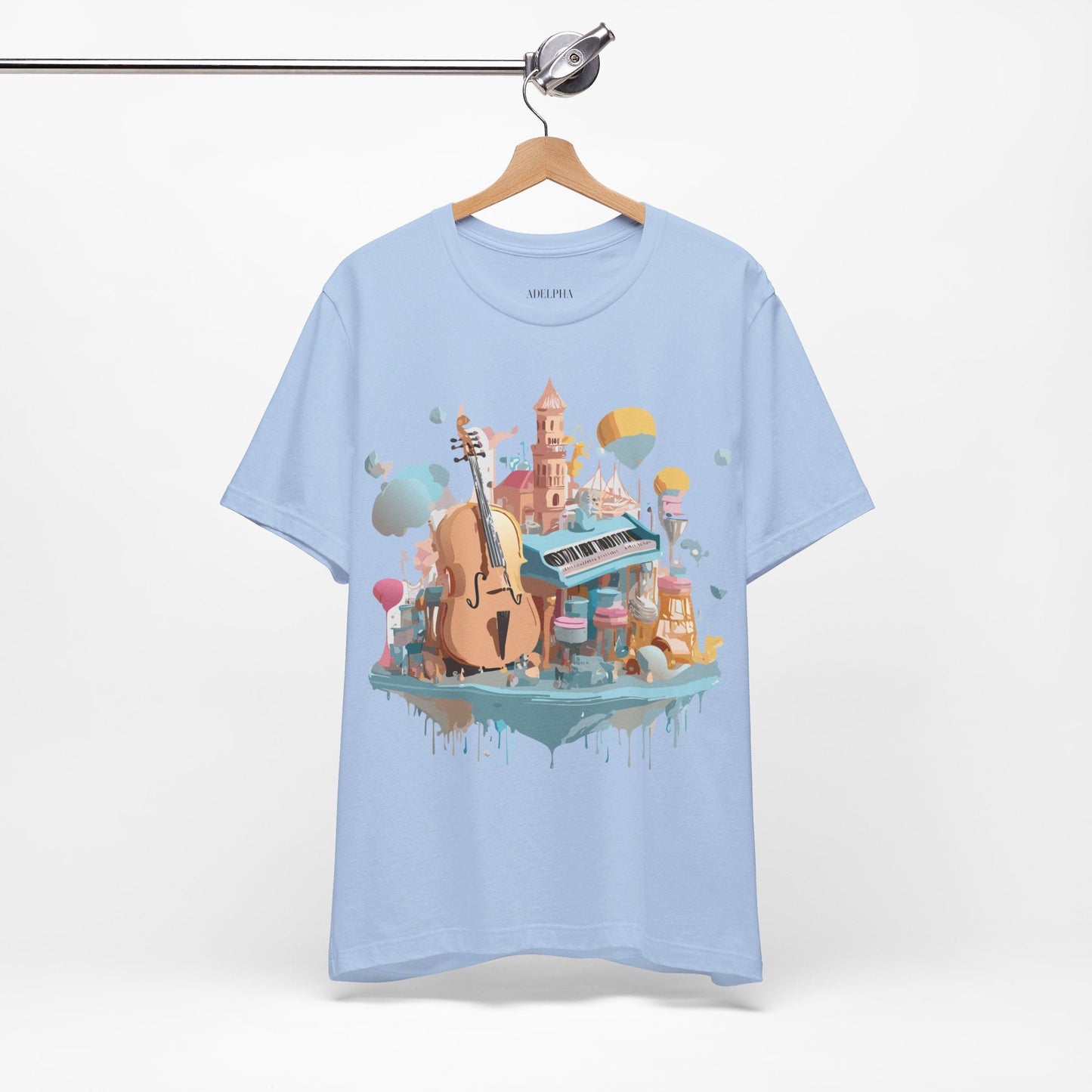 Adelpha Graphic Tee Unisex Short Sleeve Art Design Shirt Vintage Inspired Artwork Premium Quality