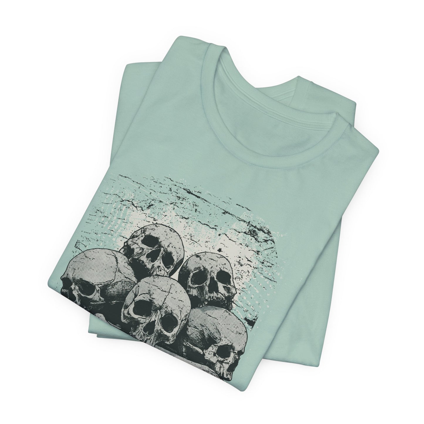 All Die Skull Graphic Design Tee, Skull Shirt, Vintage Tees, Art Design T-Shirt, Graphic Tee, Art Shirts