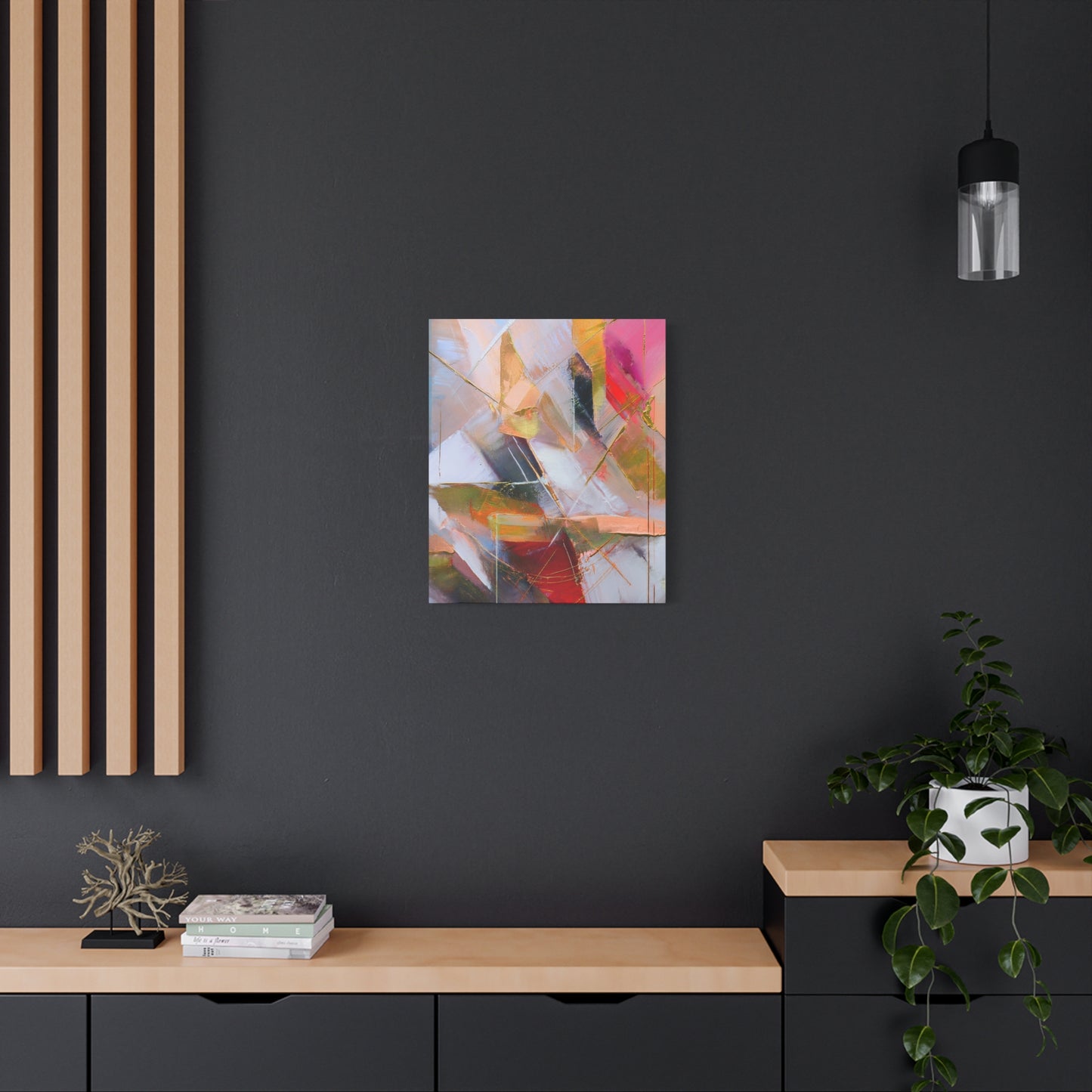 Abstract Oil Painting Print Canvas 20x24,20x30,24x30 24x32,24x36,30x40 32x48,36x48,40x60 Pine-Wood Inner Frame ABS-179