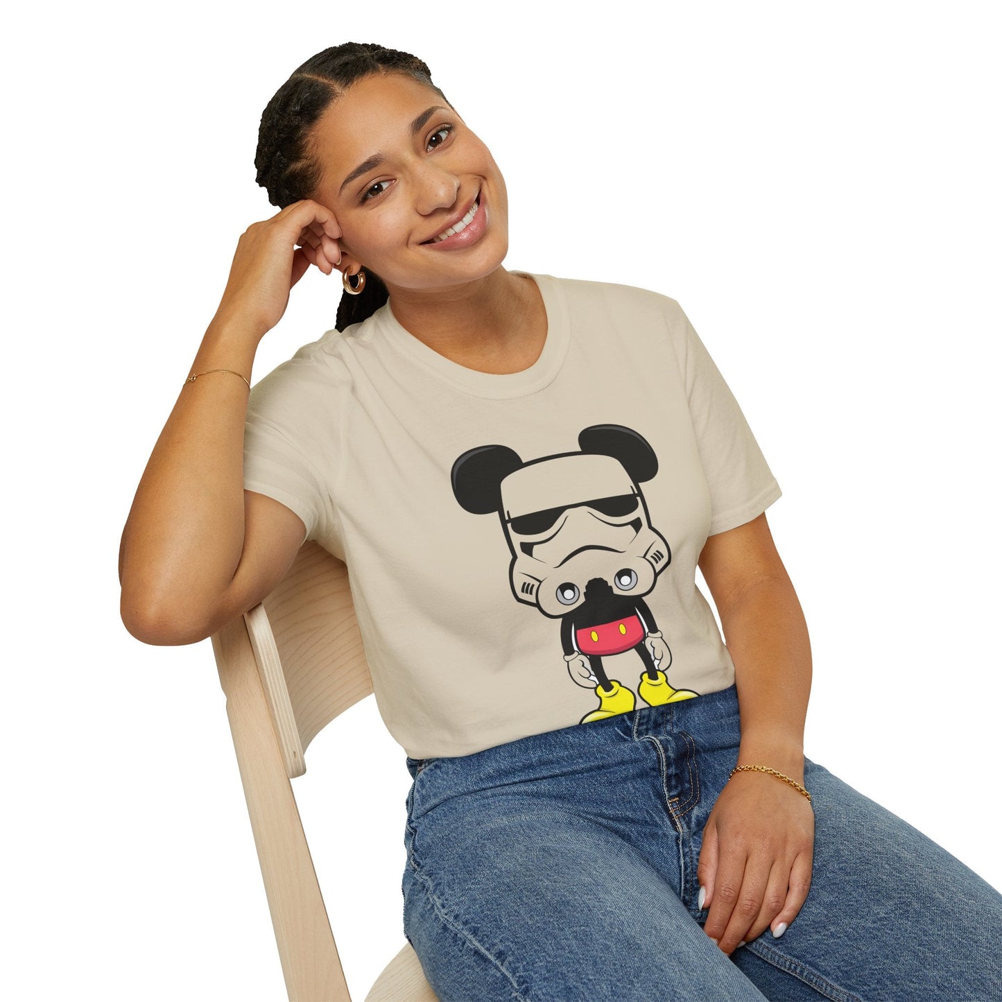 Cartoon T Shirt Animation Tee Funny Unisex Gildan Softstyle 64000 100 Percent Ring Spun Cotton