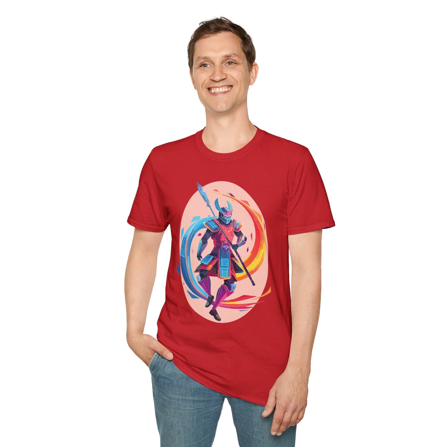 Samurai Shirt Unisex Softstyle T Shirt 64000 Cotton Breathable Everyday Comfort Fit