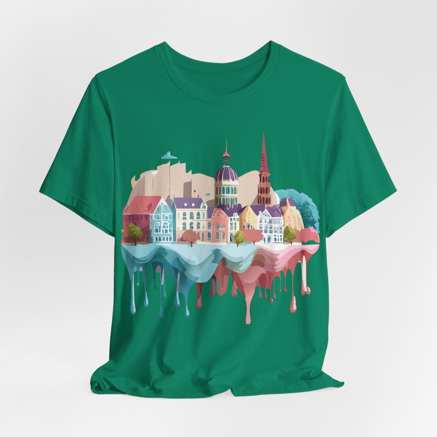 Germany Tourist Shirt Unisex Graphic Tee With Vintage Inspired Adelpha Art Premium Comfort