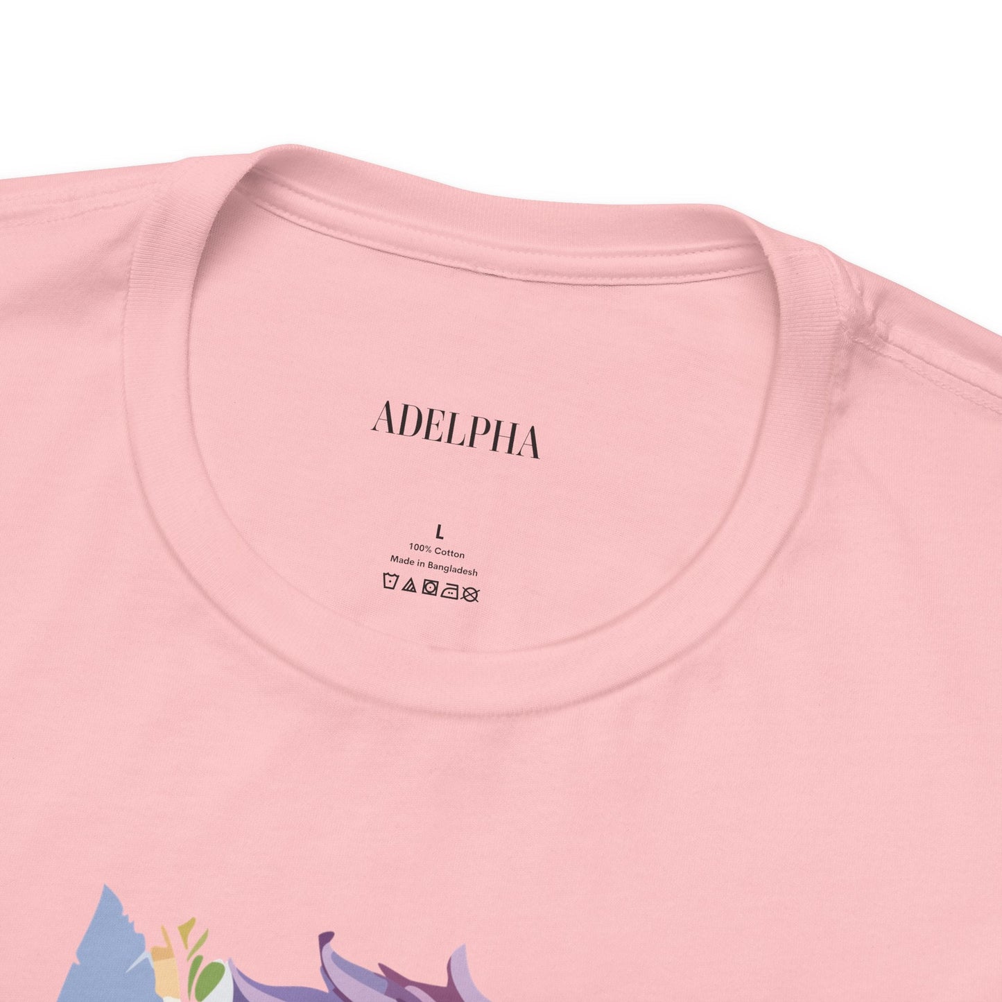 Lion Graphic Tee Unisex Short Sleeve Art Design From Adelpha Premium Vintage Inspired Tee