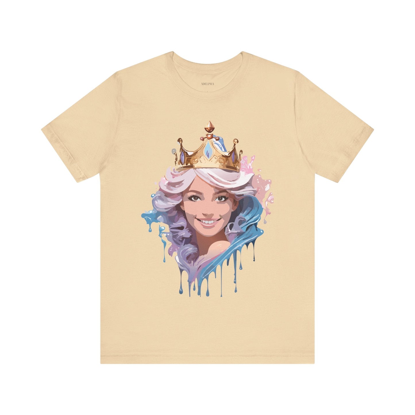 Queen Graphic Tee From Adelpha Vintage Inspired Art Design Unisex Jersey Short Sleeve