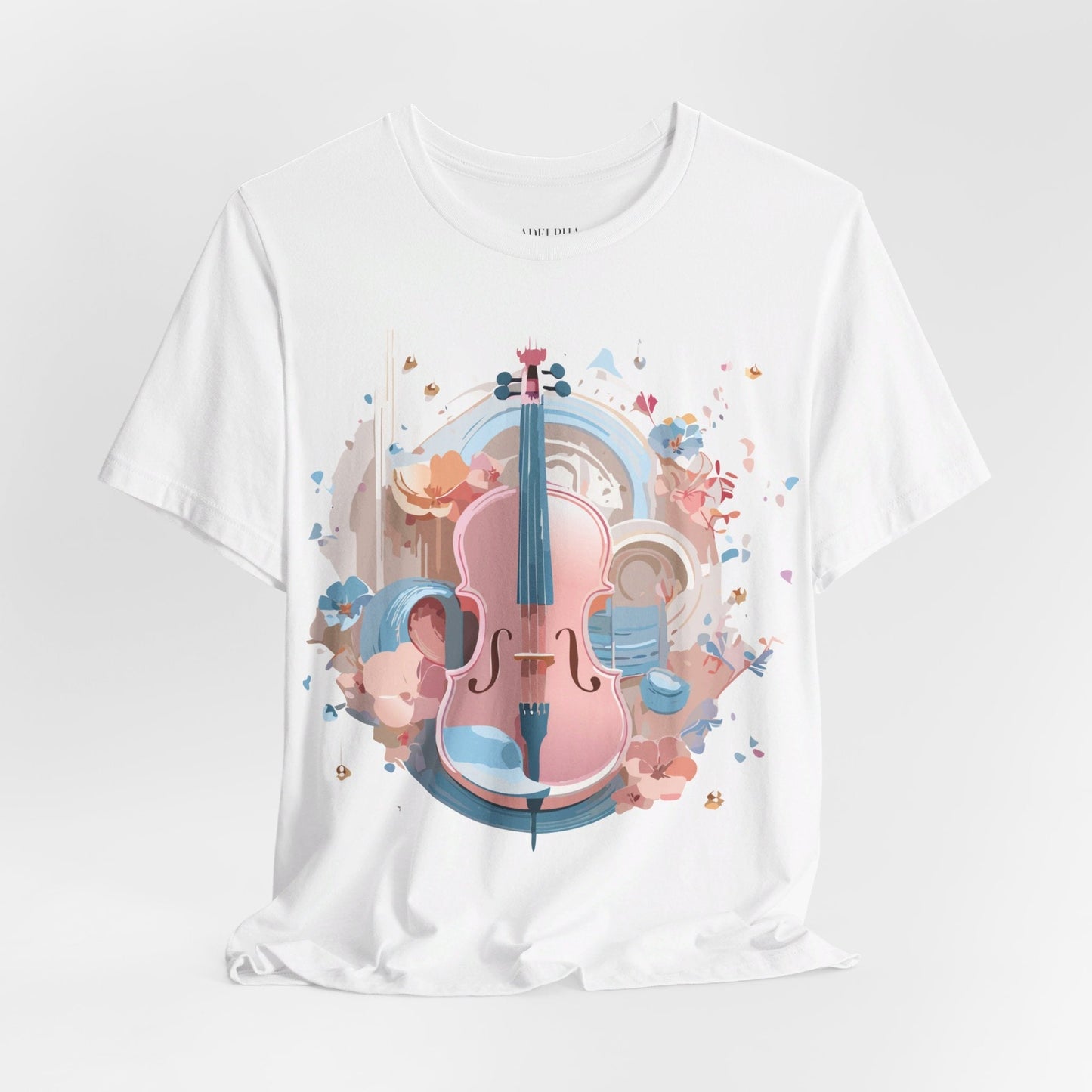 Music Graphic Tee Unisex Jersey Short Sleeve By Adelpha Vintage Inspired Artwork