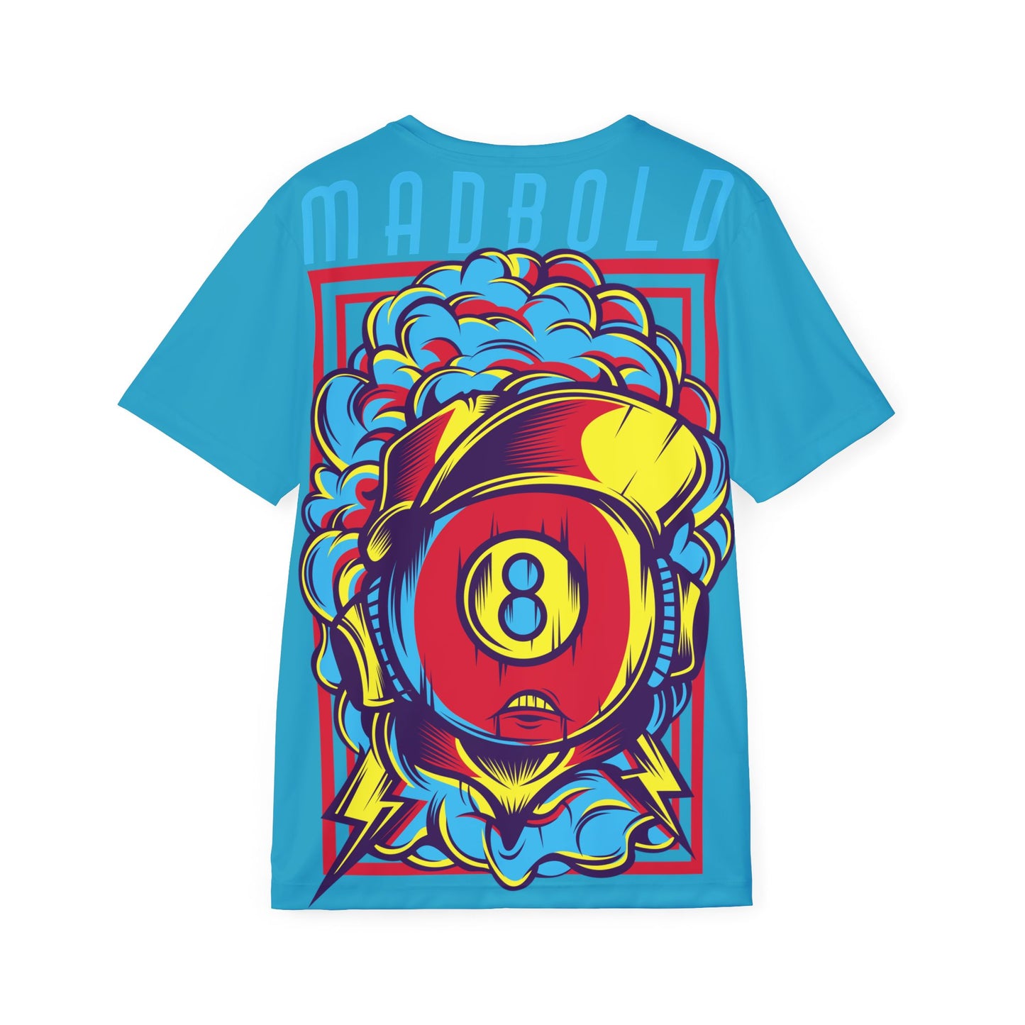 Be23 Fun Graphic T-Shirt, Art Design Poly Shirt, All Over Print Graphic Tee, Funny Print T-Shirt, Funny Cartoon Tee