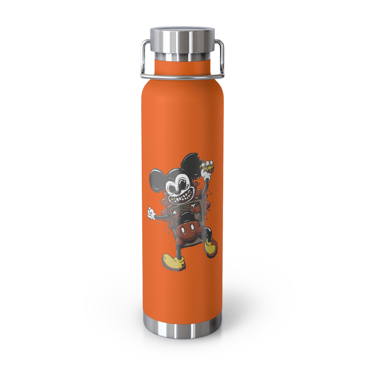 22oz Copper Insulated Water Bottle with Cartoon Design - CV68