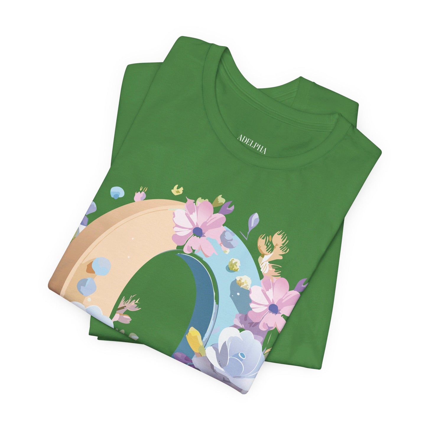 Letter O Shirt Unisex Graphic Tee With Vintage Inspired Art By Adelpha Premium Jersey Short Sleeve