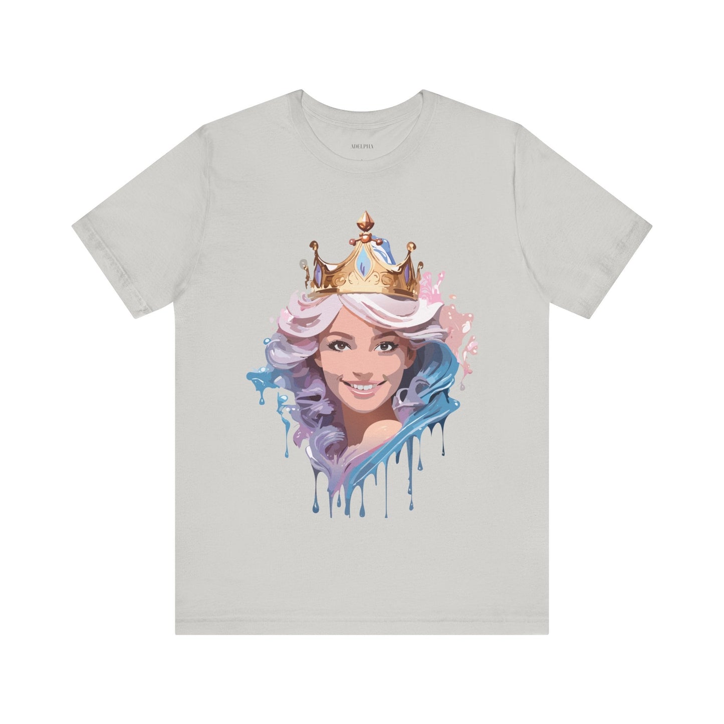 Queen Graphic Tee From Adelpha Vintage Inspired Art Design Unisex Jersey Short Sleeve