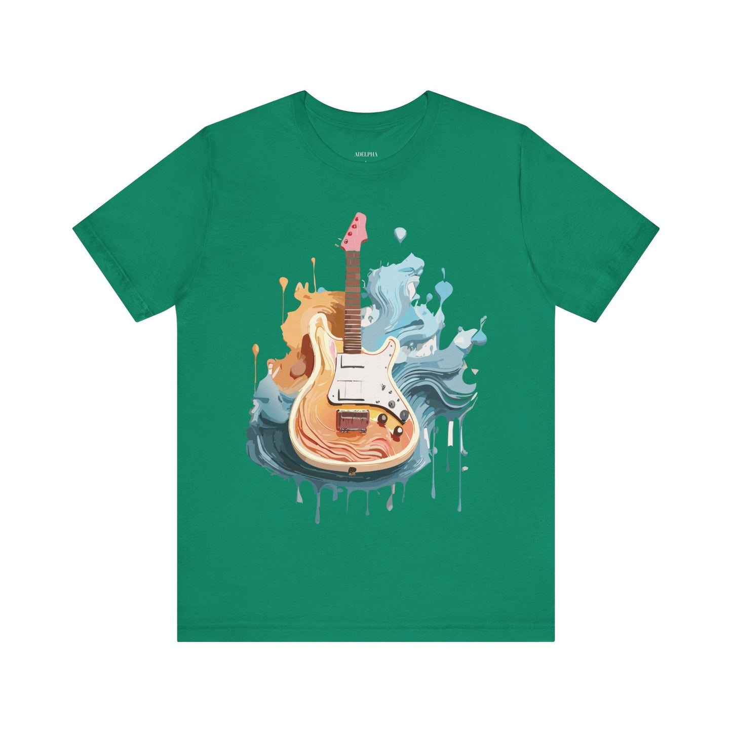 Music T Shirt Graphic Tee Unisex Short Sleeve Vintage Inspired Artwork Adelpha Collection