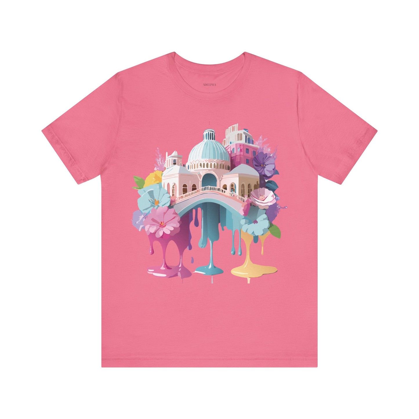 Venice Inspired Tourist Shirt Unisex Graphic Tee Adelpha Vintage Artwork Design Art