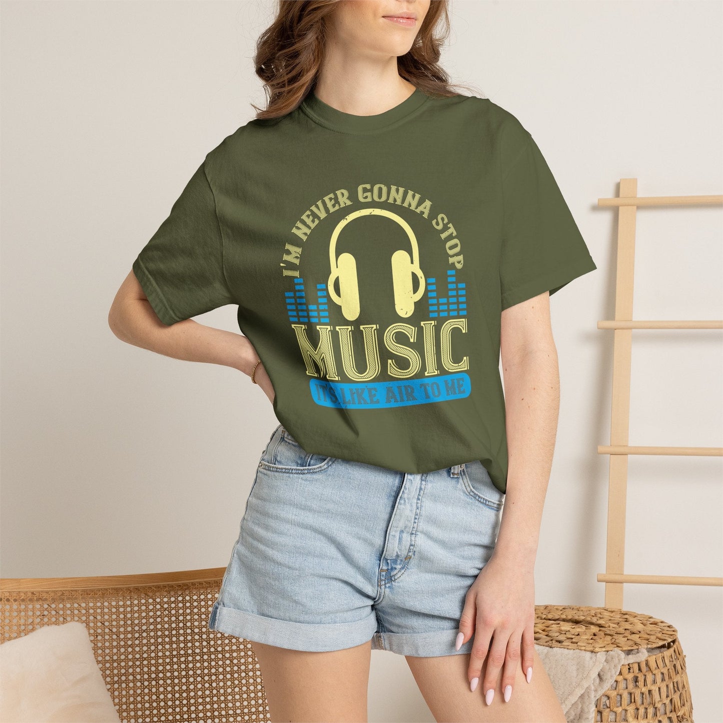 Music Graphic Design Unisex Cotton T-shirt m19
