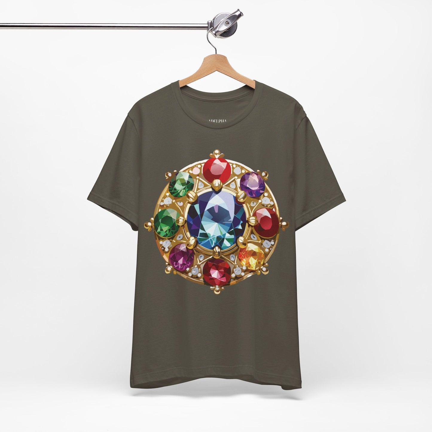 Adelpha Vintage Inspired Graphic Tee Unisex Jersey Short Sleeve Shirt Art Design Quality