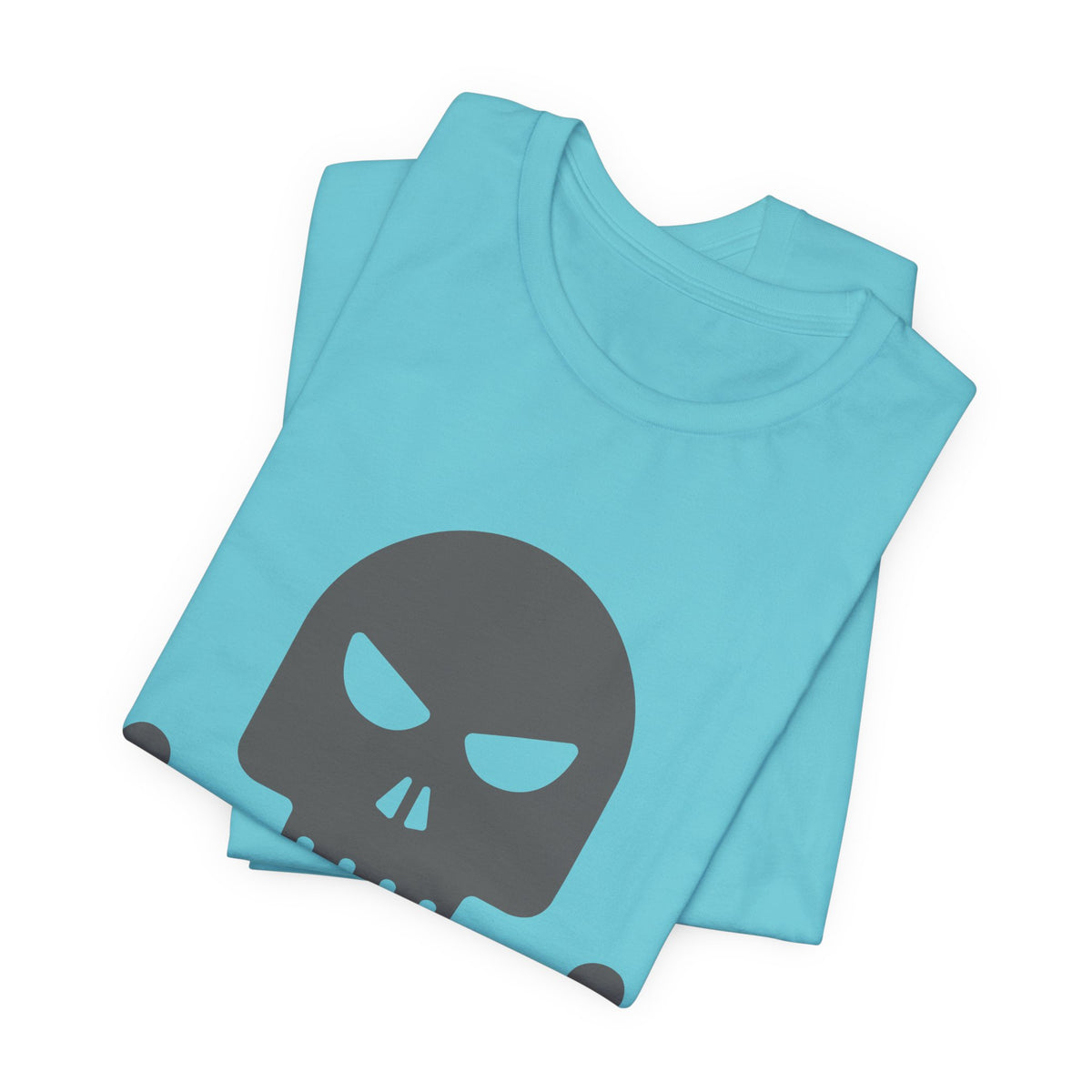 Camiseta unisex de algodón con calavera
