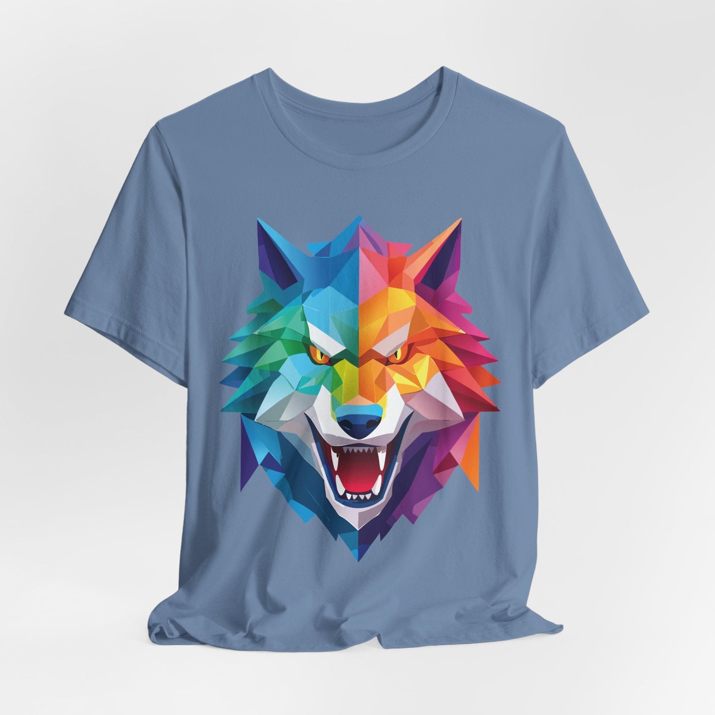 Unisex Animal Shirt Art Design Tee With Animals Wild Animals Shirt Short Sleeve