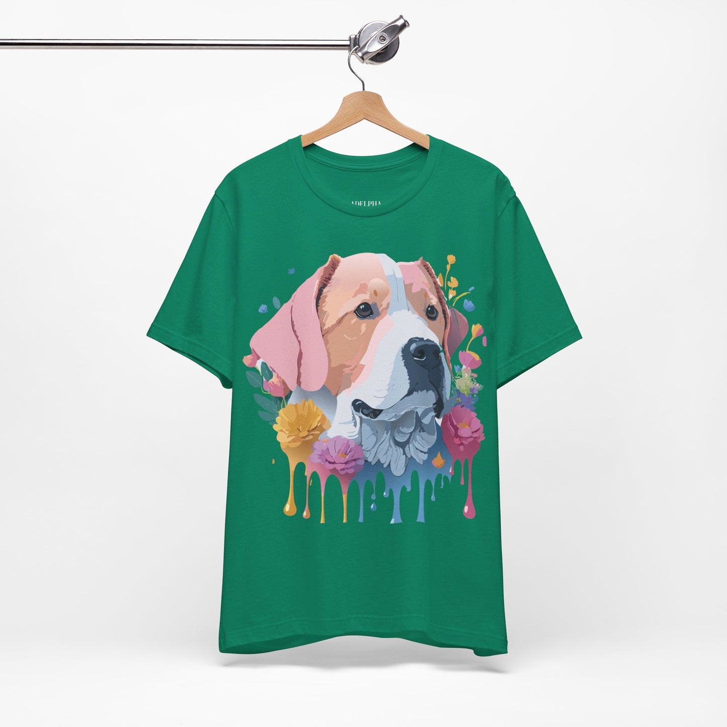 Dog Graphic Unisex 100 Cotton T-Shirt 9