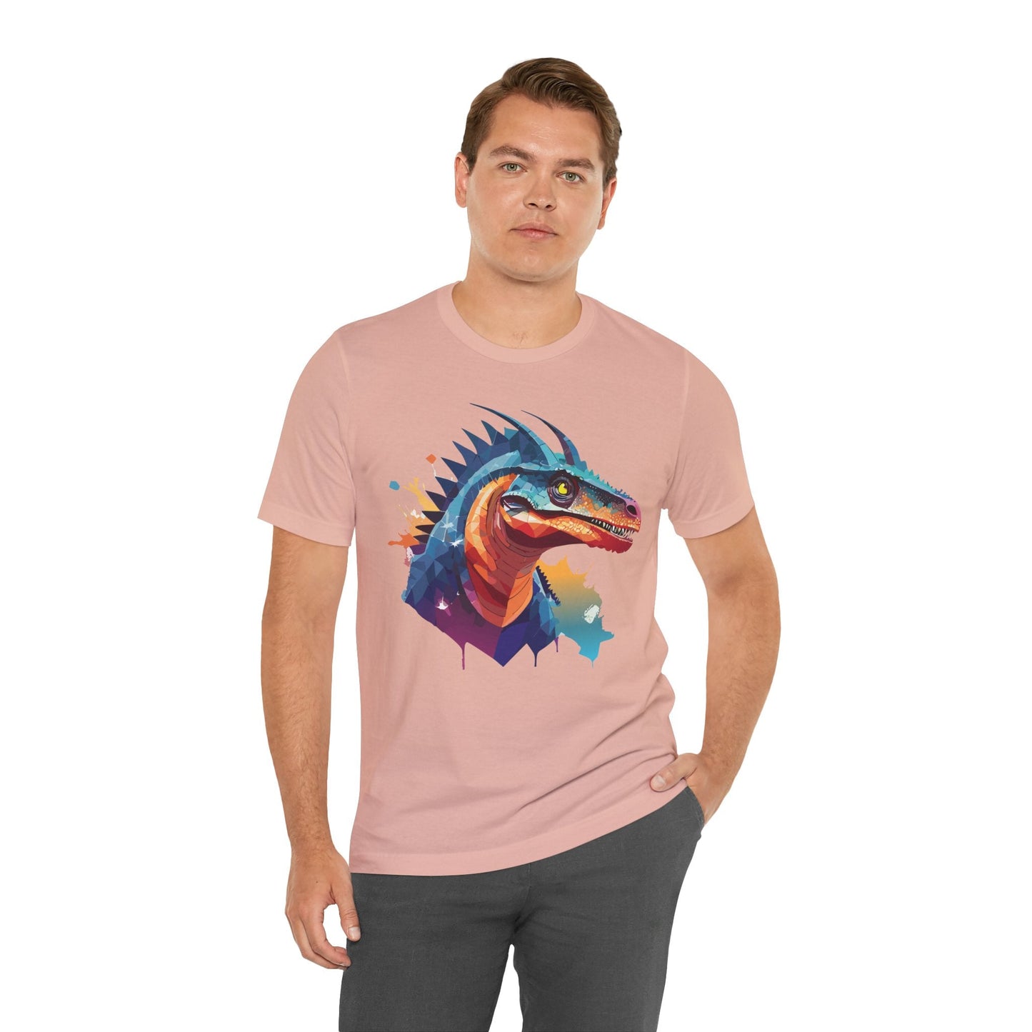 Unisex Animal Tee Shirt With Animals Art Design Wild Animals Shirt For Everyday Wear