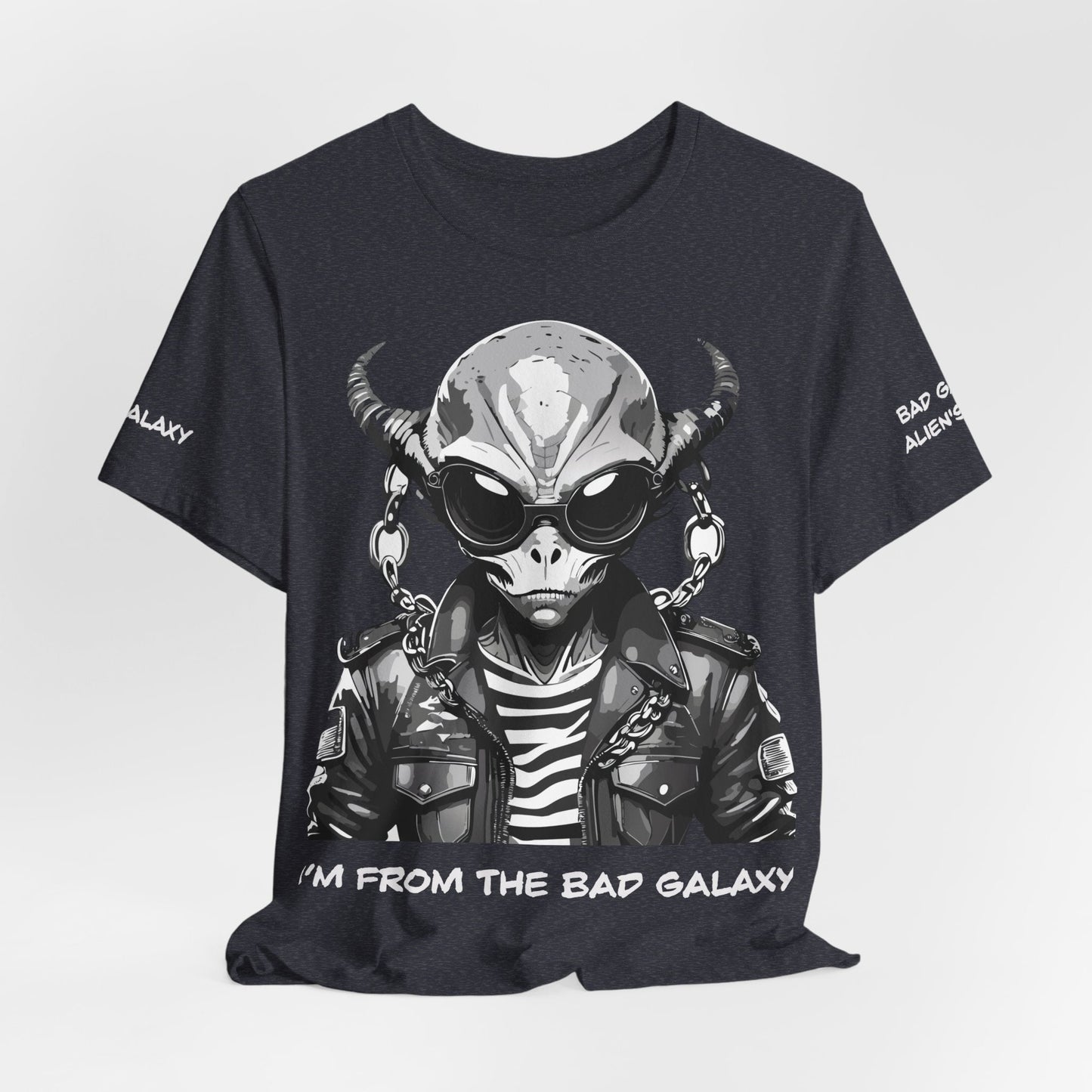 Alien T Shirt From Bad Galaxy Graphic Tee With Free Shipping Lightweight 100 Cotton USA Made