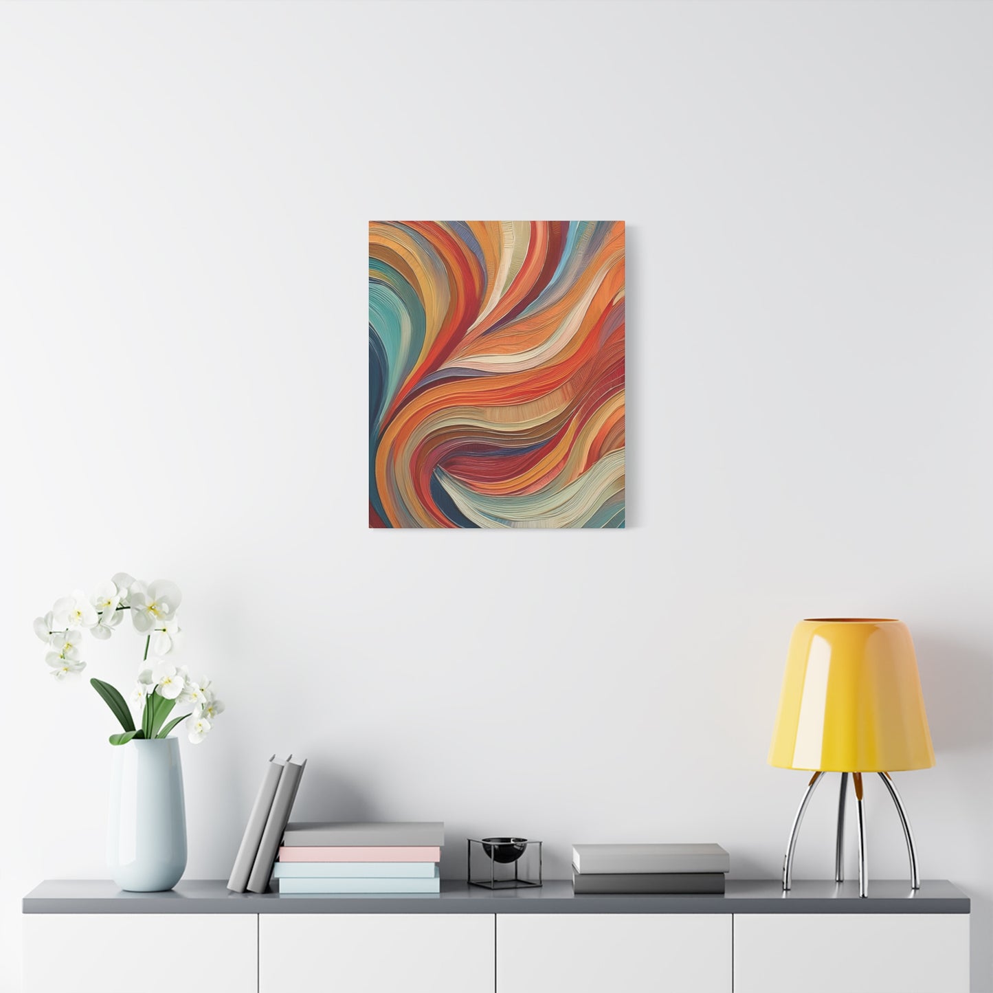 Abstract Oil Painting Print Canvas 20x24,20x30,24x30 24x32,24x36,30x40 32x48,36x48,40x60 Pine-Wood Inner Frame ABS-99