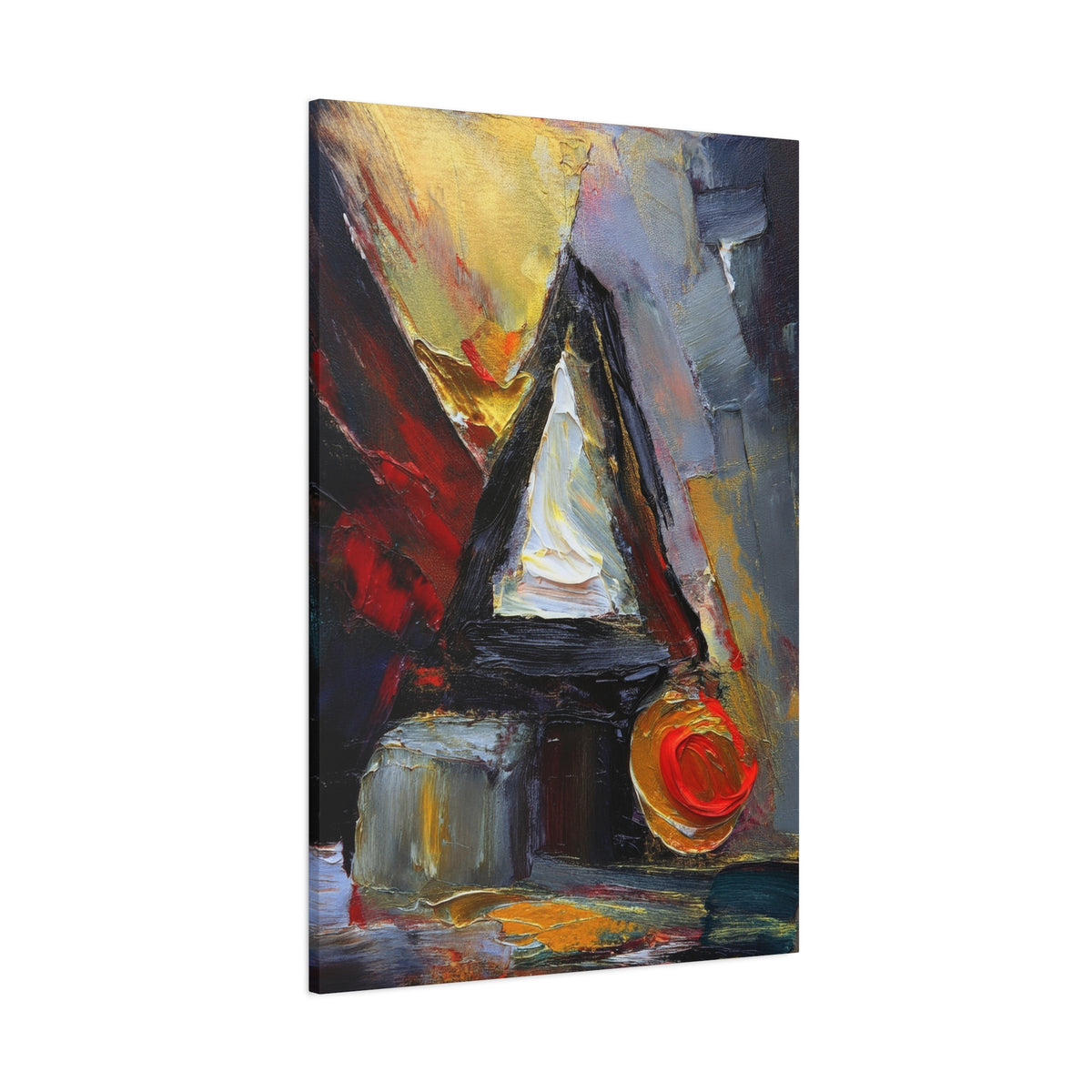Abstract Oil Painting Print Canvas 20x24,20x30,24x30 24x32,24x36,30x40 32x48,36x48,40x60 Pine-Wood Inner Frame ABS-75
