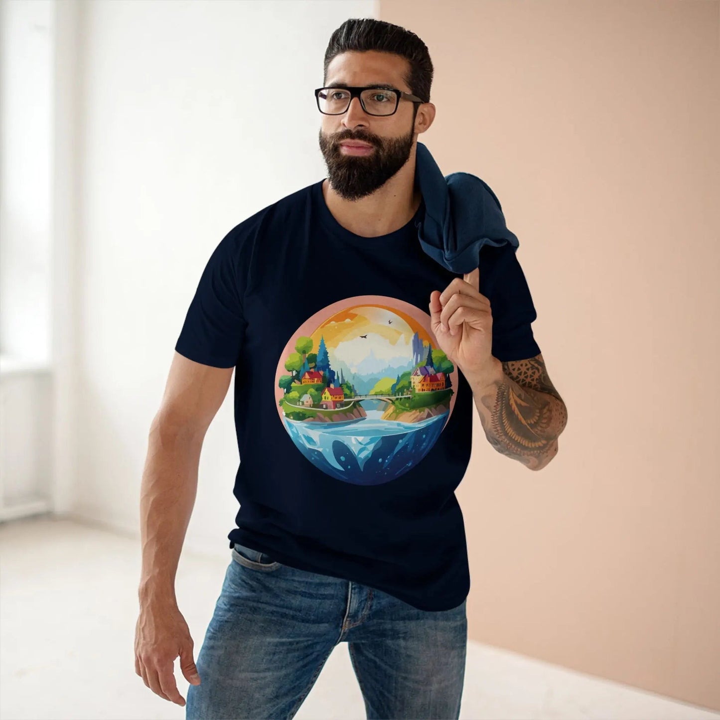Fantasy Graphic Unisex 100 Cotton Staple Tee 4