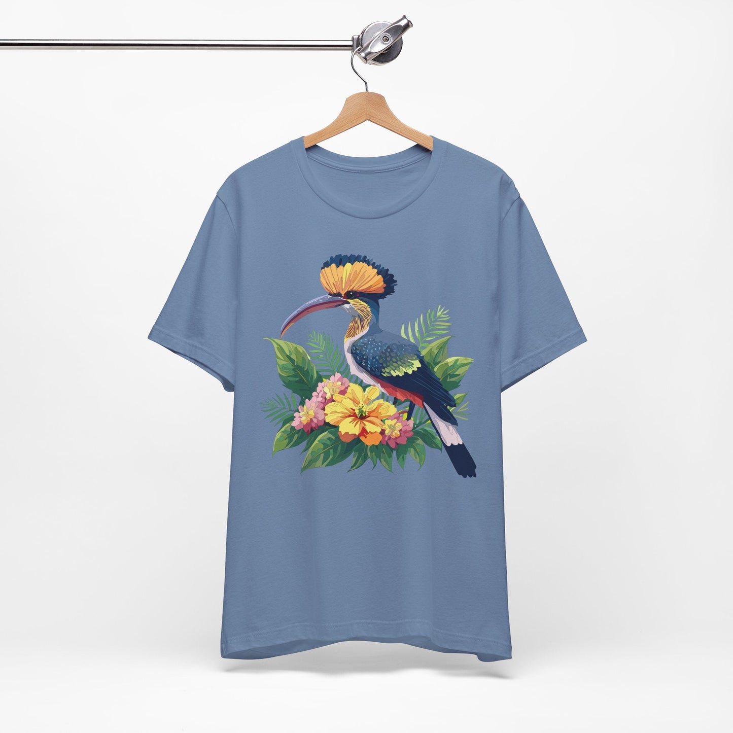 Unisex Animal Tee Shirt With Art Design Wild Animals Short Sleeve Jersey Tee For Everyday