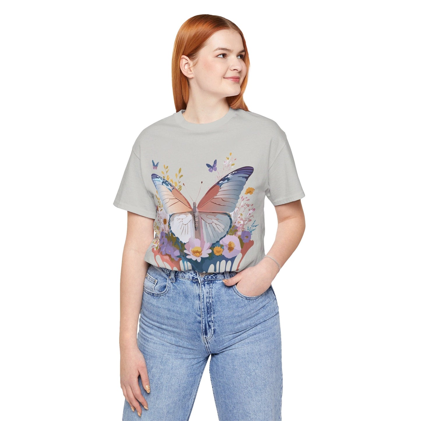 Butterfly Graphic Tee Unisex Vintage Art Design Adelpha Collection