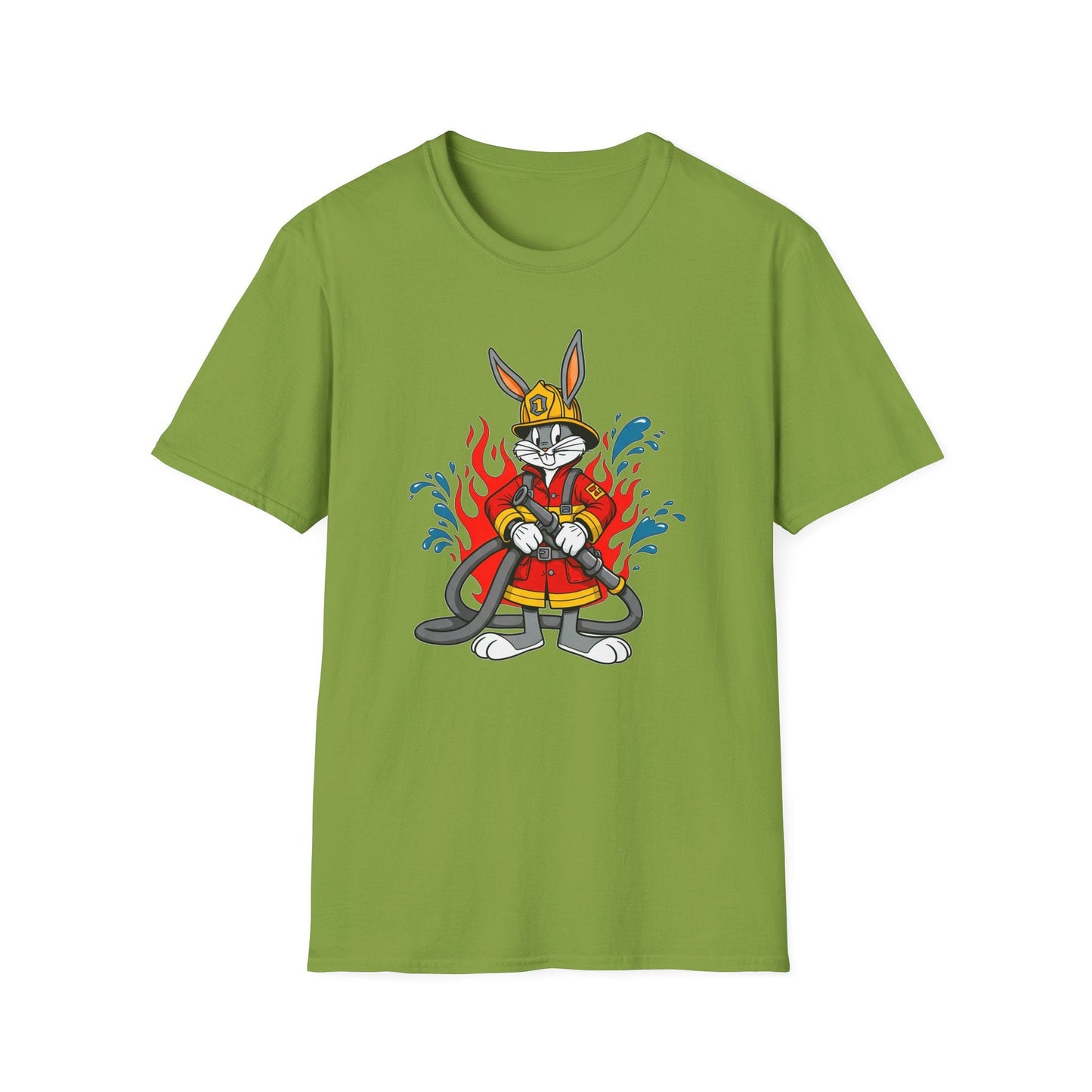 Bugs Bunny T Shirt Unisex Cartoon Tee Softstyle 64000 Cotton Graphic Tee For Fans