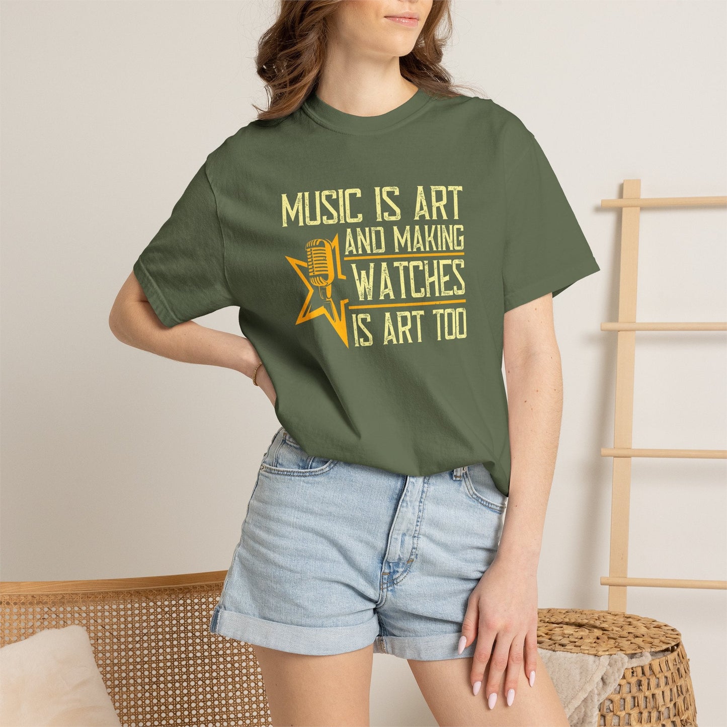 Music Graphic Design Unisex Cotton T-shirt m28