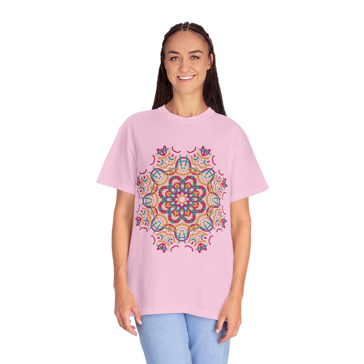 Unisex T-shirt with abstract print