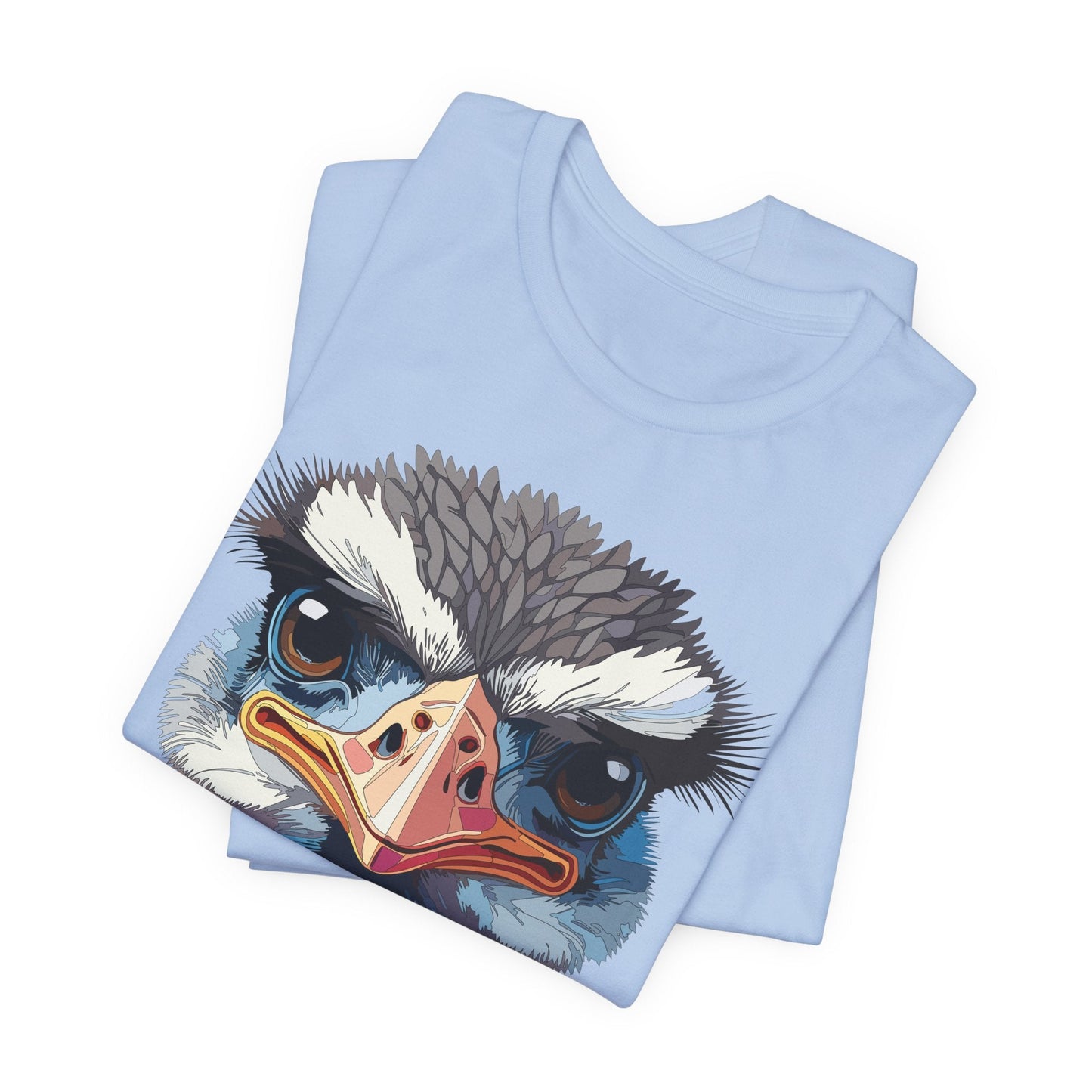 Unisex Animal Tee Shirt With Wildlife Art Design For Men And Women Gildan Softstyle 64000