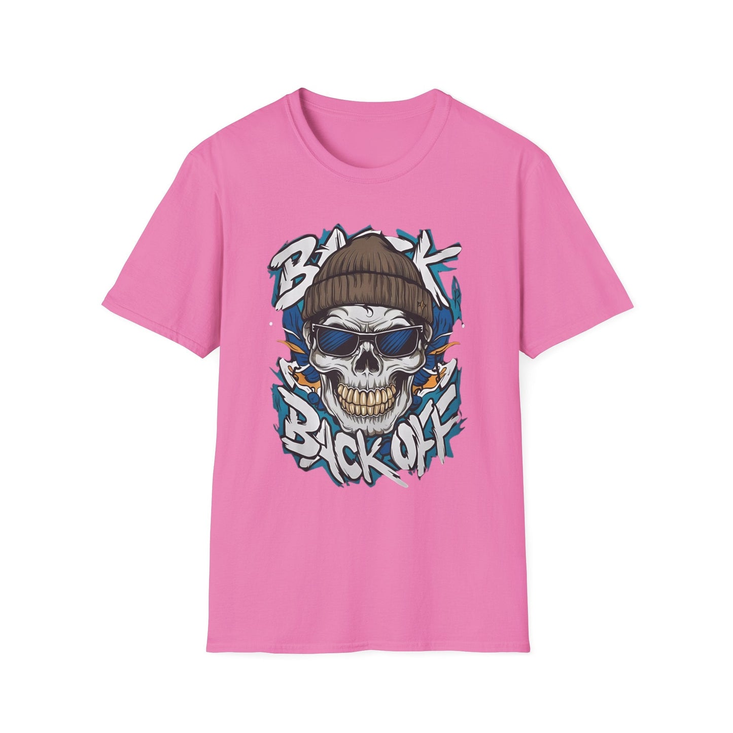 Gildan Softstyle Skull Tee Shirt Unisex Skeleton Design 100 Percent Cotton Graphic Tee